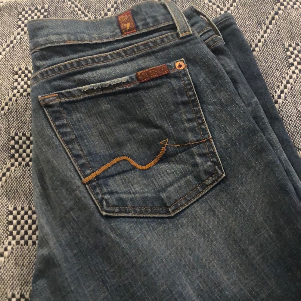 Vintage 7 jeans wide leg/flare